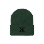 Classic Black Logo Knit Beanie