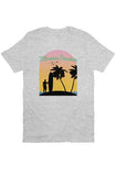 Sunset Canvas T Shirt