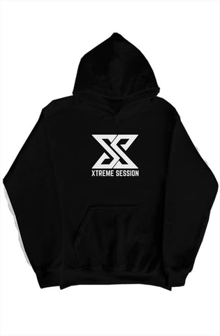 Classic White Logo Pullover Hoodie