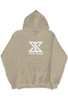 Classic White Logo Pullover Hoodie