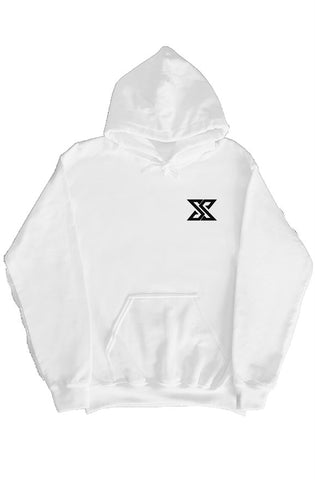 Classic Black Logo Switch Pullover Hoodie