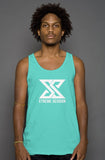 Classic White Logo Tank Top