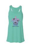 Sea Turtle Flowy Racerback Tank