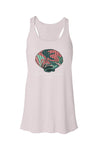 Seashell Flowy Racerback Tank