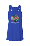 Seashell Flowy Racerback Tank