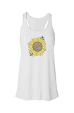 Sunflower Flowy Racerback Tank