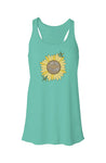 Sunflower Flowy Racerback Tank