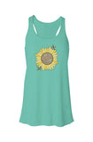 Sunflower Flowy Racerback Tank