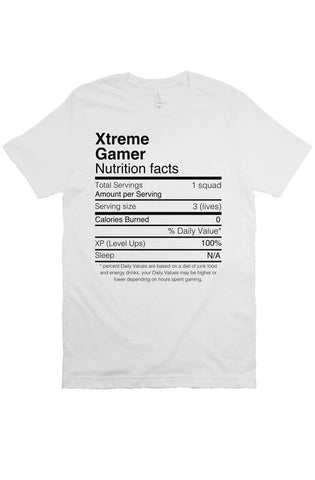 Nutritional Facts T Shirt