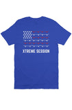 Skateboard Flag T Shirt