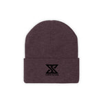 Classic Black Logo Knit Beanie