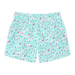 Retro Swim Trunks