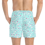 Retro Swim Trunks