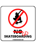 Go Skateboarding Sticker