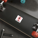 Go Skateboarding Sticker