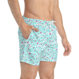 Retro Swim Trunks